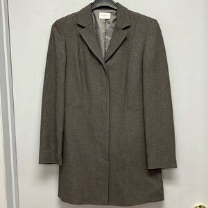 Motivi Italian Made Women’s Gray Dress Coat Size 10